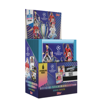 Topps Official Sticker Collection: UEFA Champions League 24/25 - Full Box