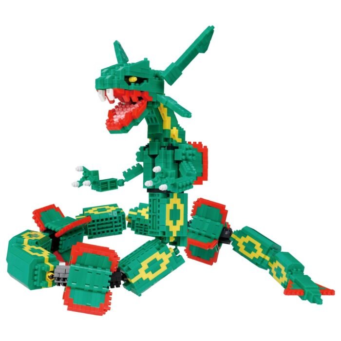 Nanoblock: Pokemon - Rayquaza Extreme Deluxe Edition