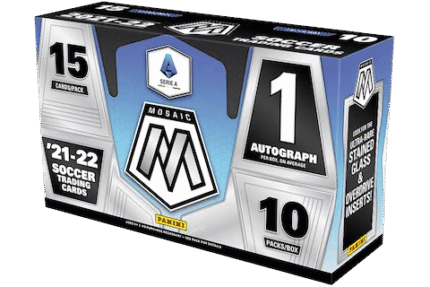 Panini - 2021/22 Mosaic Serie A Football (Soccer) - Hobby Box (10 Packs)