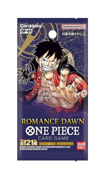 ONE PIECE Card Game Sealed Booster Pack – ROMANCE DAWN OP-01