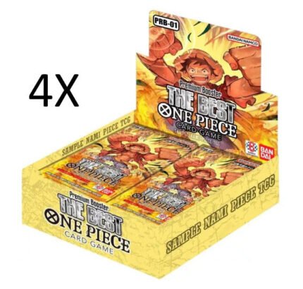One Piece TCG 4x Premium Booster Box PRB-01