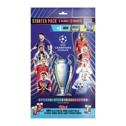 Topps Official Sticker Collection: UEFA Champions League 24/25 - Starter Pack